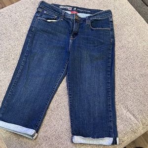 Denim capris